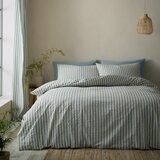Pineapple Elephant Modra 3-delna posteljnina za zakonsko posteljo/podaljšana 230x220 cm Cotton Rich Woven Stripe – | Shoptok.si