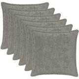  Presvlaka za jastuk 6 kom. HOUTEN Svjetlosiva 50 x 50 cm | shoptok.hr