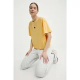 Adidas Kratka majica ženska, rumena barva, IS0664