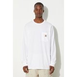 Carhartt WIP Majica Long Sleeve Pocket T-Shirt UNISEX White XXL | Shoptok.si