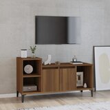 The Living Store TV omarica rjav hrast 100x35x55 cm inženirski les - TV Omarica, (21375352) Cene