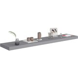  Plutajuća zidna polica siva 120 x 23 5 x 3 8 cm MDF | shoptok.hr