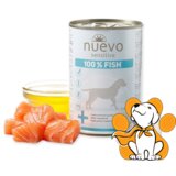 Nuevo sensitive Monoprotein Grain Free Fish 375g, Vlažna Hrana Bez Žitarica