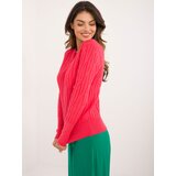 Wool Fashion Italia Sweater-AT-SW-2338-2.61-Coral | Shoptok.si