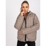 Fashion Hunters Women&#039;s reversible quilted jacket Arta - black | Eponuda.ba