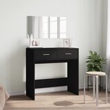  Toaletni stolić s ogledalom crni 80x39x80 cm | shoptok.hr