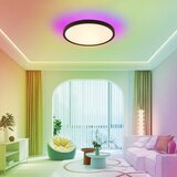  Immax NEO 07166-B40-LED RGBCCT Prigušiva svetiljka 50W/230V Wi-Fi Tuya crna+daljinski upravljač | Eponuda.com