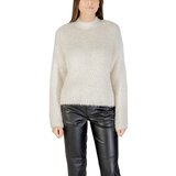 Only Puloverji ONLLULU LS RIB HIGHNECK CC KNT 15350651 Bela Cene