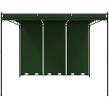 Gazebo 4 x 3 x 2,3 m Zelena Poliester i čelik | Eponuda.ba
