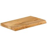 Stolna ploča sa živim rubom 40x20x3,8 cm od masivnog drva manga | Eponuda.com