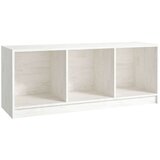 vidaXL TV ormarić bijeli 104 x 33 x 41 cm od masivne borovine | shoptok.hr