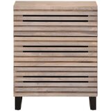  The Living Store Komoda bela 60x34x75 cm trden mangov les - Komoda, (21498672) | Shoptok.si