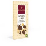 Domori Hazelnuts &amp;amp; Milk Chocolate Slike