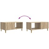  Kava Stol Hrast sonoma 90 x 50 x 40 cm Konstruirano drvo | shoptok.hr