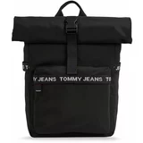Tommy Jeans Ruksak 'Essential' crna / bijela