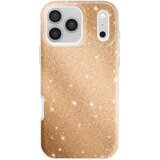 AVIZAR Ovitek za iPhone 17 Pro Max, dvobarvna zasnova in bleščeča obdelava, Zlata, (5000190031) | Shoptok.si