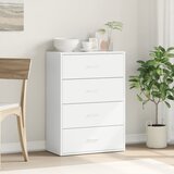  Komoda bijela 60x31x84 cm od konstruiranog drva | Eponuda.com