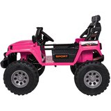  Dječji automobil na akumulator Extreme Sport 4x4, podesiva veličina, rozi Slike