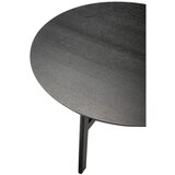 Hübsch Črna okrogla mizica ø 80 cm Fjord – | Shoptok.si