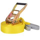 vidaXL Slackline vrv 15 m x 50 mm 150 kg rumene barve Cene