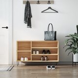 vidaXL Omarica za čevlje sonoma hrast 102x36x60 cm inženirski les Cene