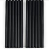 Filumi Črna žametna zavesa za delno zatemnitev 140x300 cm Velto – | Shoptok.si