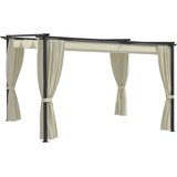 vidaXL Paviljon 4x3 m krem, (20568359) | Shoptok.si