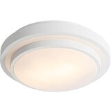 QAZQA Zunanja stropna svetilka bela 35 cm IP44 - Walden | Shoptok.si