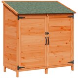  Vrtna Šupa Smeđa 106,5 x 56 x 113,5 cm Čvrsto drvo jele | shoptok.hr