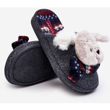 Boto Children's slippers with thick sole and gray bear Dasca | Eponuda.ba
