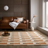 Flair Rugs Narančasti/u prirodnoj boji tepih 155x230 cm Riley Block Geo – | shoptok.hr