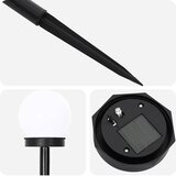  Solarna svjetla za vanjsku upotrebu s tlošcem 4 pcs 38,5 cm ABS | Eponuda.com