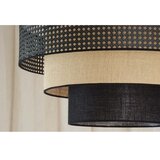 Brilagi plafonsko svetlo dakota luneta 1xE27/15W/230V prečnik 45 cm crna/ratan | Eponuda.com