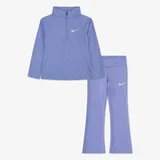 Nkg 1/4 zip flare legging set