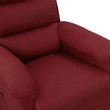  Naslonjač od tkanine crvena boja vina | shoptok.hr