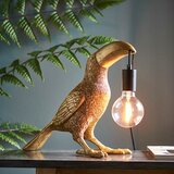  Endon 95077 - Stona lampa TOCO TOUCAN 1xE27/10W/230V zlatna | Eponuda.com