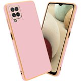 Cadorabo Ohišje, združljiv s Samsungom v sijajnem roza - zlati - zaščitni pokrov iz fleksibilnega silikona TPU in z zaščito pred kamero, (20602969) | Shoptok.si