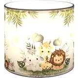 Brilagi Univerzalni abažur BOBO za E27, prečnik 15 cm, bela/zelena/džungla | Eponuda.com