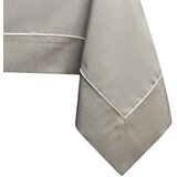 AmeliaHome Stolnjak Empire s manšetom i obrubom 110x110 cm, cappuccino | shoptok.hr