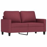  4-dijelni set sofa s jastucima crvena boja vina od tkanine | shoptok.hr