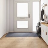  Tepih trkač Svijetlo siva 100 x 200 cm tkanina | shoptok.hr