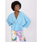 Italy Moda Blouse-DHJ-BZ-11979.67-light blue | Shoptok.si