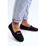  Women's Classic Suede Loafers Black Corinell Cene