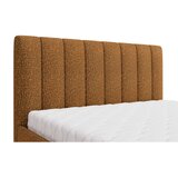 Boxxx OBLAZINJENA POSTELJA 160 cm x 200 cm , tekstil opečnato rjava | Shoptok.si