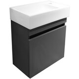 Badella slim anthracite ormarić sa umivaonikom 50cm | ePonuda.com
