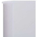 vidaXL vjetrobran sa 6 panela od tkanine 800 x 120 cm pješčano bijeli | shoptok.hr