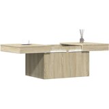 vidaXL Stolić za kavu boja hrasta 80 x 55 x 40 cm konstruirano drvo | shoptok.hr