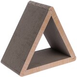 TIAKI grebalica trokut od valovitog kartona - D 45 x Š 22,5 x V 40,5 cm | shoptok.hr