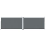 vidaXL Zložljiva stranska tenda Doppio antracitna 180x600 cm - | Shoptok.si