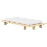Karup Design Postelja iz masivnega bora z letvenim dnom 90x200 cm v naravni barvi Japan – | Shoptok.si